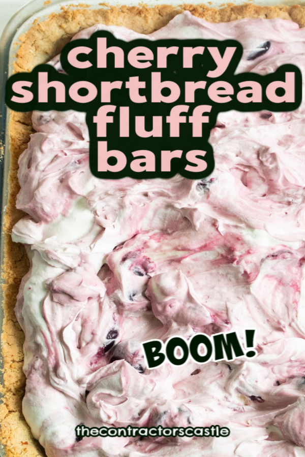 pinterest cherry shortbread fluff bars