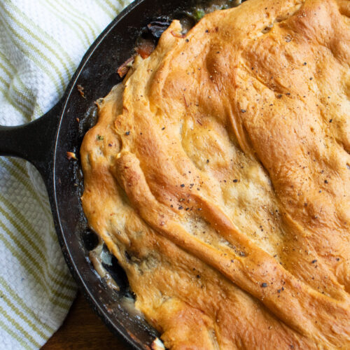 Easy Chicken Pot Pie One Skillet Meal